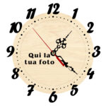 Orologio personalizzato per numeri in rilievo