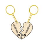 Portachiavi personalizzato cuore