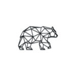 Decorazione murale Orso intero
